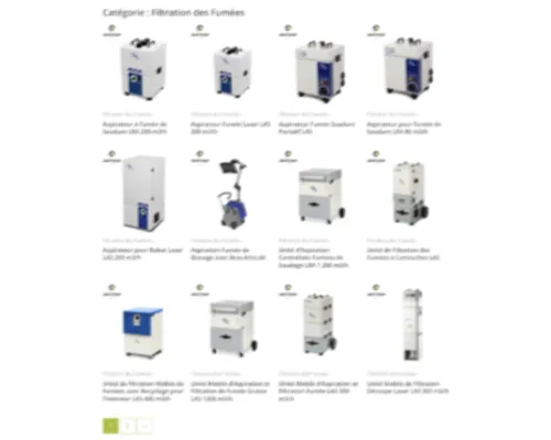 Catalogue Filtration des Fumées WATTOHM