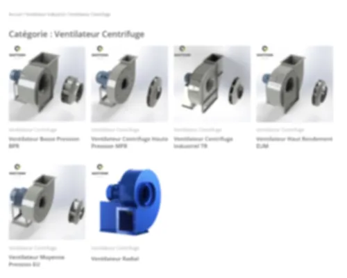 Catalogue de Ventilateur Centrifuge WATTOHM